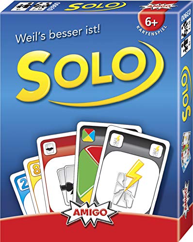 Solo. Kartenspiel: Die beliebteste Spielidee der Welt. Für 2-10 Spieler ab 6 Jahren