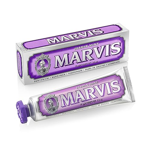 MARVIS(マービス) ジャスミン・ミント 歯磨き粉 華やかな香り漂うジャスミンミント味 オーラルケア イタリア製 75ml