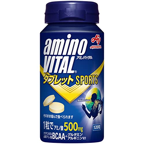 アミノバイタル 味の素 タブレット 120粒入缶 アミノ酸 500mg BCAA コンディショニング