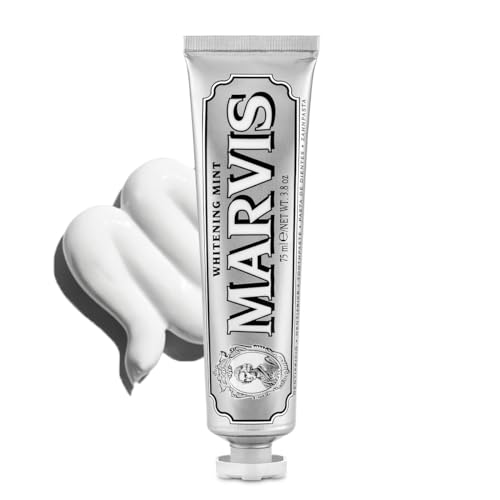 MARVIS(マービス) ホワイト・ミント歯磨き粉 爽やかミント味 オーラルケア イタリア製 75ml