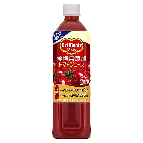 【Amazon.co.jp限定】デルモンテ 食塩無添加トマトジュース900g×12