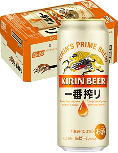 【ビール】一番搾り生ビール[ 500ml×24本 ]