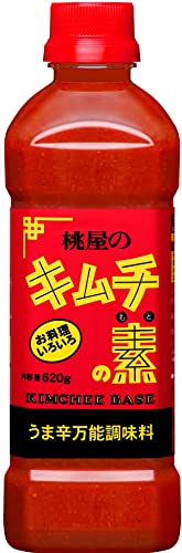 桃屋 キムチの素 620g 【キムチ鍋 鍋つゆ 鍋の素 漬け材 万能調味料 】