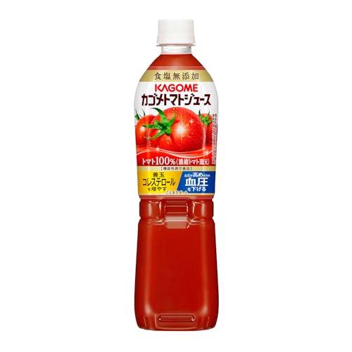カゴメ トマトジュース 食塩無添加 スマートPET 720ml×15本 [機能性表示食品] 無塩 ボトル
