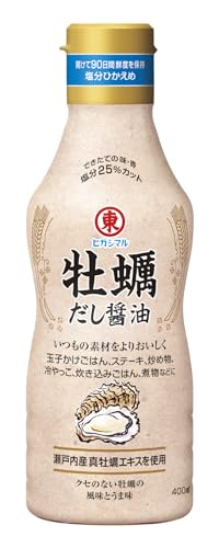 ヒガシマル醤油 牡蛎だし醤油400ml×3本