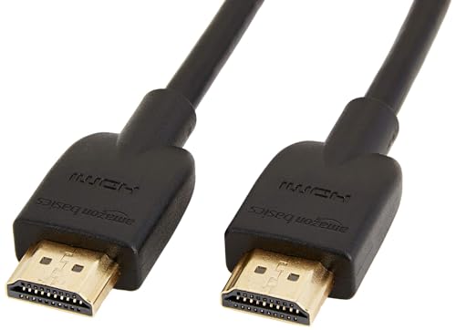 Amazonベーシック HDMI ケーブル ハイスピード 4K ARC対応 1.8m（タイプAオス - タイプAオス）ブラック