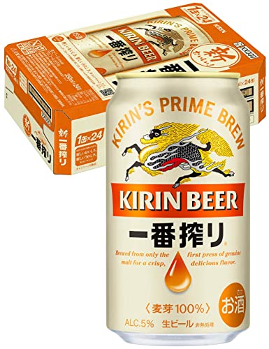 【ビール】一番搾り生ビール[ 350ml×24本 ]
