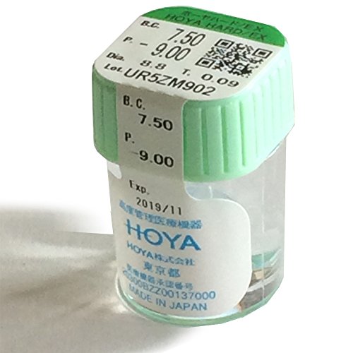 HOYA ハード EX 【DIA8.8 BC7.30 PWR-5.00】 1枚（片眼） 【高酸素透過性 ハードコンタクトレンズ】