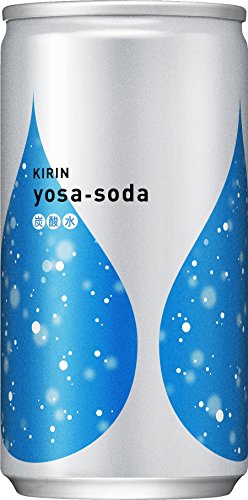 キリン ヨサソーダ 炭酸水 無糖 190ml 20本 缶 炭酸飲料 強炭酸