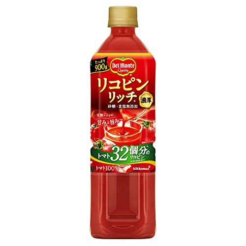 kikkoman(デルモンテ飲料) デルモンテ リコピンリッチ トマト飲料 900g×12本