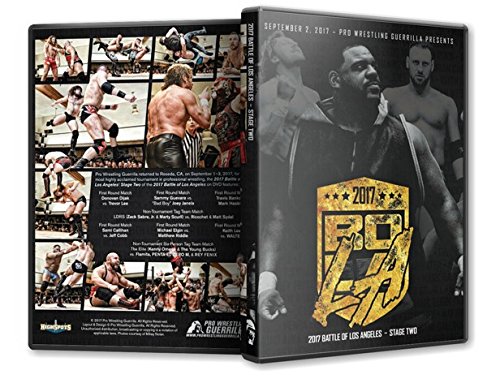 Official Pro Wrestling Guerrilla PWG - Battle of Los Angeles BOLA 2017 Stage 2 Event Blu-Ray