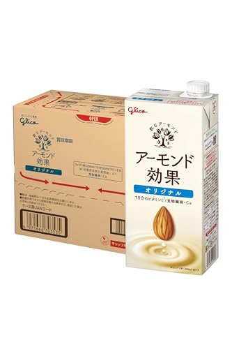 アーモンド効果 オリジナル 1000ml×6本 江崎グリコ 常温保存可能