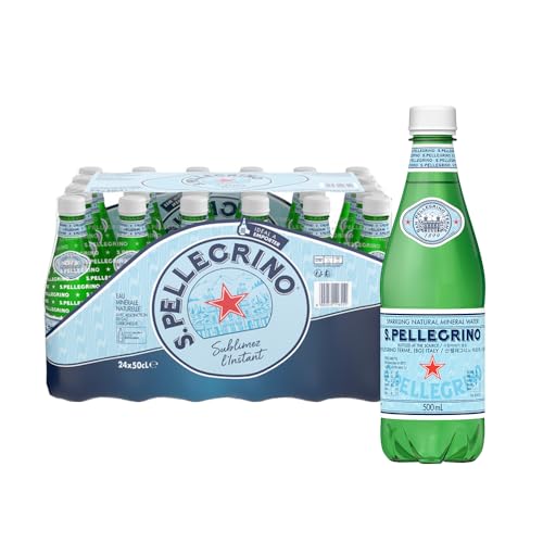 サンペレグリノ (S.PELLEGRINO) 炭酸水 PET 500ml [直輸入品] × 24本