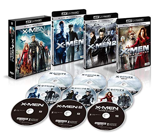 X-MEN 4K ULTRA HD トリロジーBOX (9枚組)[4K ULTRA HD + Blu-ray]