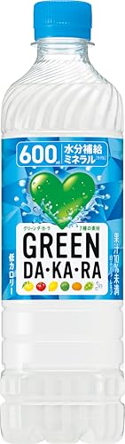 サントリー グリーンダカラ スポーツドリンク ペットボトル (冷凍兼用) (熱中症対策) 600ml ×24本