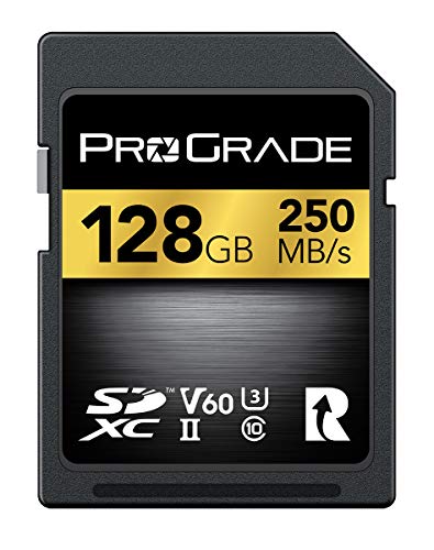 ProGrade Digital SDXC UHS-II V60 GOLD 128GB プログレードデジタル 正規輸入品【Amazon.co.jp限定】