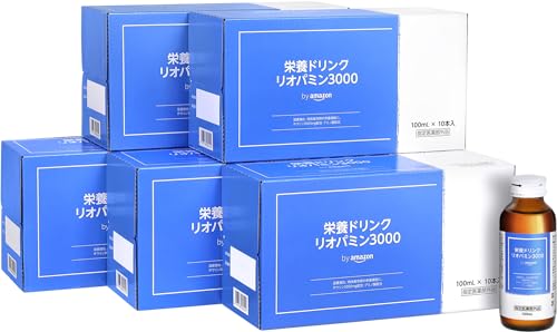 by Amazon 栄養ドリンク リオパミン3000 100ml x 50本 [指定医薬部外品] (SOLIMO)