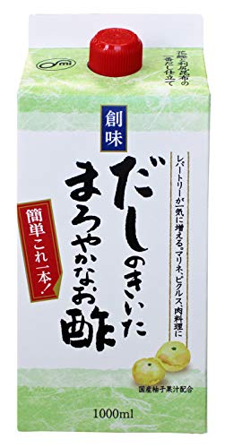 創味食品 だしのきいたまろやかなお酢 1L ×2本