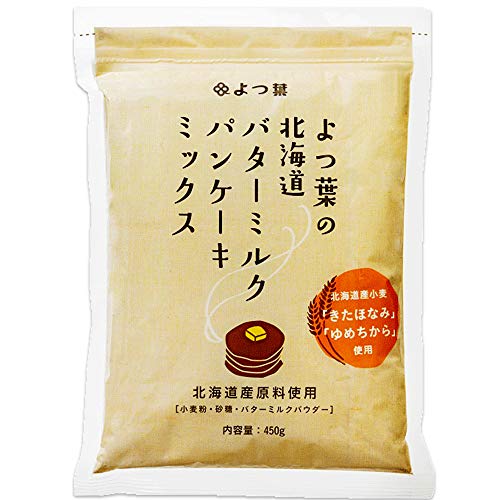 よつ葉乳業 よつ葉の北海道バターミルクパンケーキミックス 450g×4袋