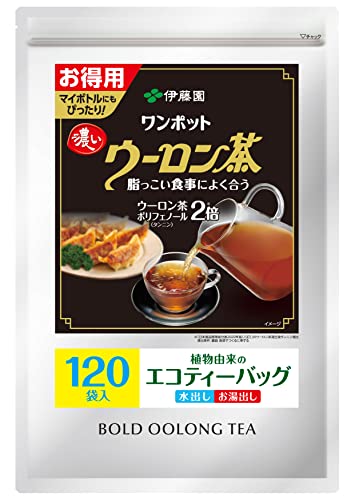 伊藤園 ワンポット 濃いウーロン茶 ティーバッグ お得用 4g ×120袋