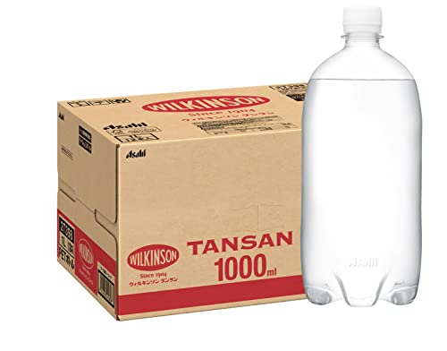 【Amazon.co.jp限定】 アサヒ飲料 MS+B ウィルキンソン タンサン ラベルレスボトル 1L×12本 [炭酸水]