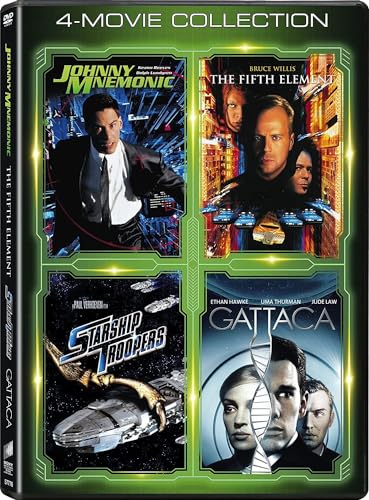 The Fifth Element / Gattaca / Johnny Mnemonic / Starship Troopers [DVD]