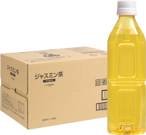 by Amazon ジャスミン茶 ラベルレス 500ml×24本