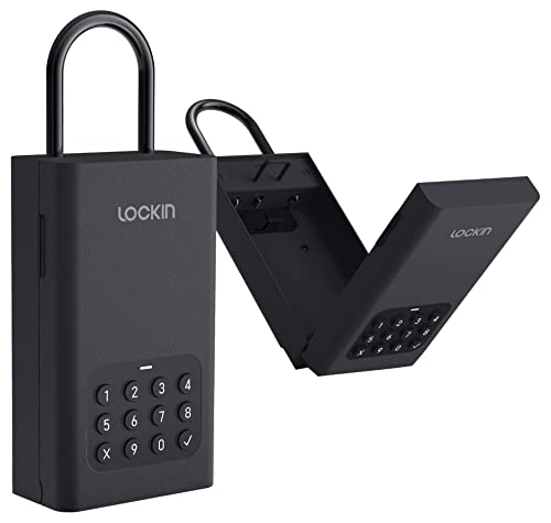 Lockin Smart Lock Box L1 スマートロック キーボックス ロックイン 防犯 防水 盗難防止 大容量 鍵収納 玄関ドア 後付け