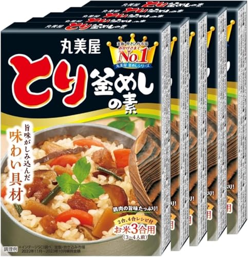 丸美屋食品工業 とり釜めしの素 134g×5個