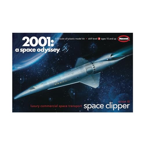 メビウスモデル 2001年宇宙の旅 オリオン号 スペースクリッパー 1/72スケール プラモデル MOE2001-11 成型色
