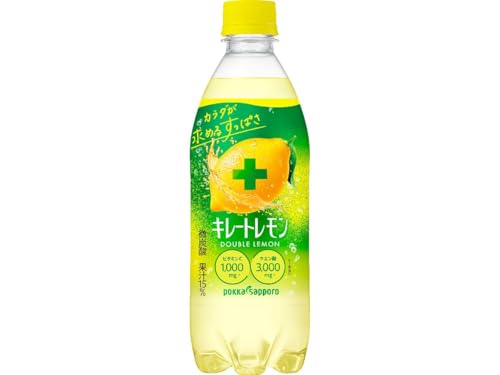ポッカサッポロ キレートレモンWレモン 500ml×24本