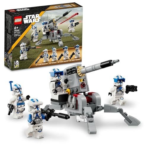 レゴ(LEGO) スター・ウォーズ クローン・トルーパー501部隊バトルパック おもちゃ 玩具 誕生日 プレゼント ブロック 知育 男の子 女の子 子供 6歳 7歳 8歳 9歳 宇宙 75345