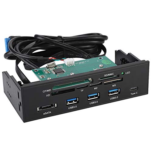 PCフロントパネル 内部カードリーダー USB3.1 6つカードスロット M2/MSO/SD/MS/XD/64G CFカード