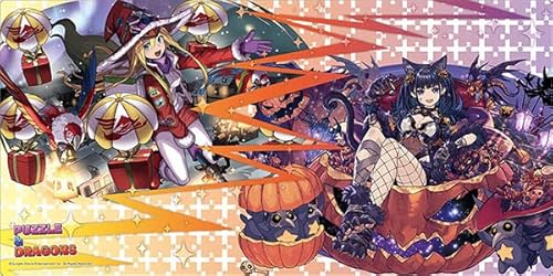 ブシロード ラバーマットコレクション V2 Vol.672 パズル＆ドラゴンズ『星翔の大魔女・ファスカ＆洋館の大魔女・ネレ』