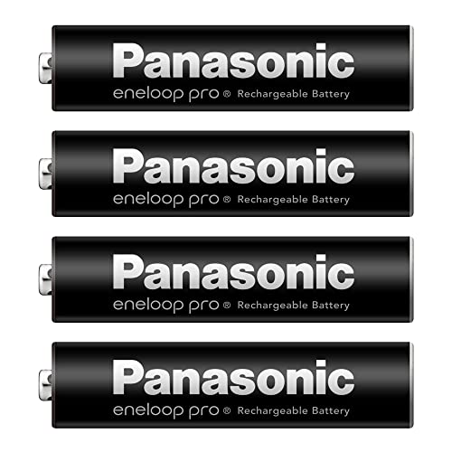 パナソニック(Panasonic) 【Amazon.co.jp限定】 パナソニック エネループ プロ ハイエンドモデル(大容量モデル) [最小容量930mAh/くり返し回数150回] 単4形 充電池 4本パック eneloop pro BK-4HCD/4HA