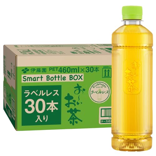 伊藤園 ラベルレス おーいお茶 緑茶 460ml×30本 スマートボトル