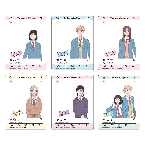 A3 TVアニメ スキップとローファー 01 公式イラスト アクリルカード 6個入りBOX
