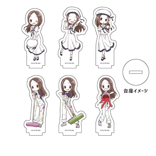 からかい上手の高木さん 02 マリンセーラー＆ペンキ遊びver. [グラフアートイラスト] アクリルぷちスタンド 6個入りBOX
