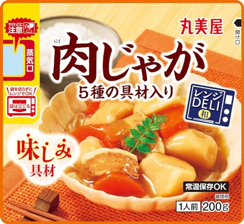 丸美屋 レンジDELI 肉じゃが (レンジ対応袋入) 200g×5個