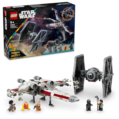 レゴ(LEGO) スター・ウォーズ タイ・ファイターとXウィング おもちゃ 玩具 誕生日 プレゼント ブロック 男の子 女の子 子供 9歳 10歳 11歳 小学生 宇宙 75393