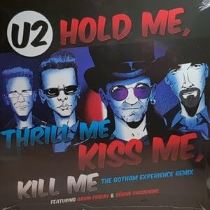 U2 - Hold Me, Thrill Me, Kiss Me, Kill Me : 2018年 RSD 限定盤 12”シングルレコード ： Batman Forever