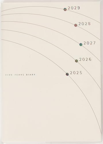 高橋 手帳 2025年 B6 5年日記 No.19 (2025年 1月始まり)