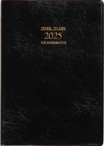 高橋 手帳 2025年 A5 ウィークリー デスクダイアリー 黒 No.67 （2025年 1月始まり）