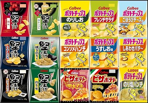 カルビー 詰め合わせ セット ポテトチップス 堅あげポテト ピザポテト スナック菓子 12種類