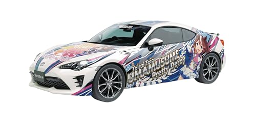 青島文化教材社 1/24 痛車シリーズ No.1 ウマ娘 プリティダービー トヨタ ZN6 TOYOTA86 '16 プラモデル (自動車)