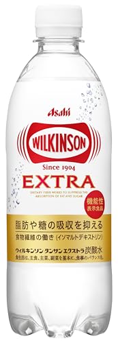 アサヒ飲料 ウィルキンソン タンサン エクストラ 490ml×24本 [炭酸水] [機能性表示食品] [脂肪や糖の吸収を抑える]