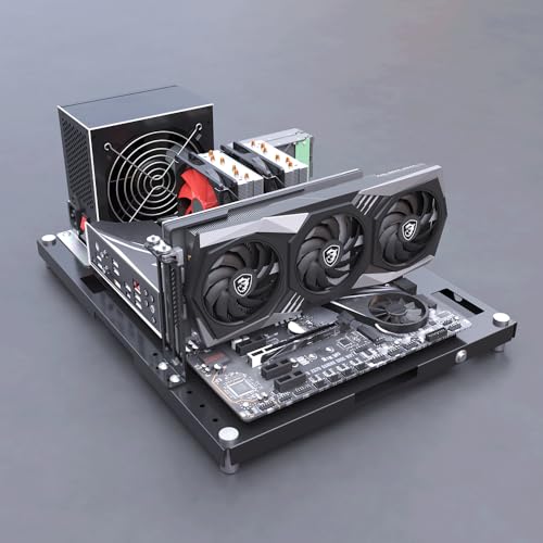 CRBUKESI DIY PC ケース ホルダー 開放型 ケース 金属製です ATX MATX ITX用