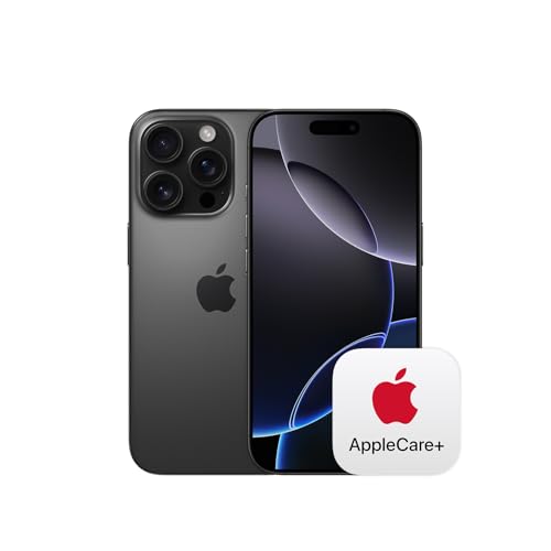 Apple iPhone 16 Pro (256 GB) - ブラックチタニウム + 2年延長 AppleCare+ for iPhone 16 Pro