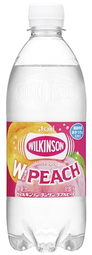 ウィルキンソン アサヒ飲料 タンサン ダブルピーチ 500ml×24本