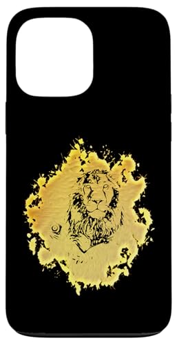 ライオンの頭 ライオンズ ライオン 大きな猫 プレデターズ キャッツ スマホケース iPhone 13 Pro Max 用